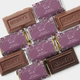 Elegant Lila Ro vid födelsedag Hershey's M