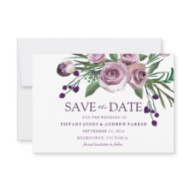 Elegant lila ros blomstervigsel