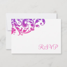 Elegant Lila Rosa  Mur OSA