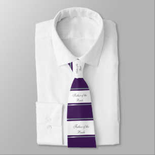 Elegant, Lila, Silver, vita Far i Briden Slips