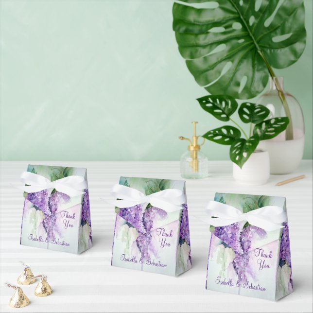 Elegant Lilac Flowers-favoritboxar Presentaskar (Multipel)