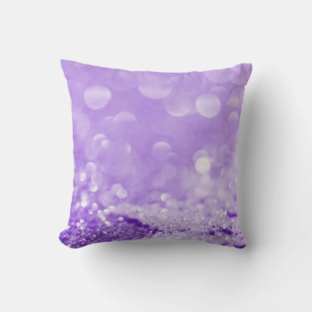 ELEGANT LILAC LILA GNISTRA CUSHION KUDDE (Framsida)