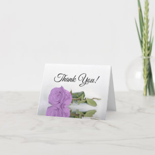 Elegant Lilac Lila Ro Bröllop Photo Inside Tack Kort
