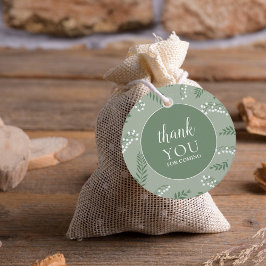 Elegant Liljekonvaljesträdgård Brudtärnafest Gåvor Etiketter