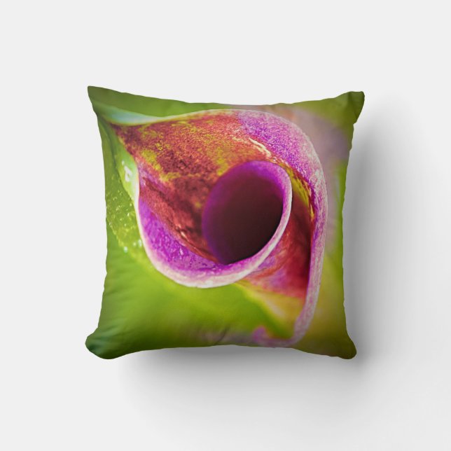 Elegant Lily Dekorativ kudde (Framsida)