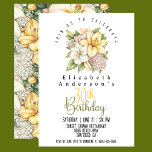 Elegant Lily Flowers 30års födelsedag Inbjudningar<br><div class="desc">Elegant Lily Flowers-inbjudan till 30års födelsedag för kvinnor. Du kan enkelt ändra exempeltexten till din egen genom att klicka på Anpassa. Klicka på Anpassa/redigera med Verktyg i designläge om du vill ändra teckensnittstypen,  Färg,  Storlekt teckensnitt eller lägga till/ta bort/ändra Inslagen Text eller Design.</div>