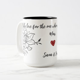 Elegant Lily Mor's Day Mugg Gift