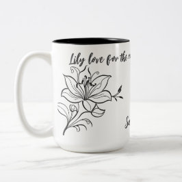 Elegant Lily Mor's Day Mugg Gift
