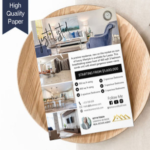 Elegant Listat riktigt Gods Flyer