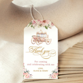 Elegant Little Princess Baby Shower Tack Presentetikett