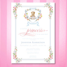 Elegant Little Princess Royal Baby Shower