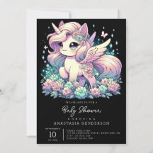 Elegant Little Unicorn Baby Shower