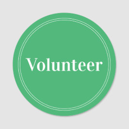 Elegant Ljus Grönt Voluntetic Magnetic Namnbricka