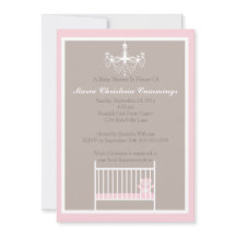 Elegant ljuskrona Rosa teddybjörn bebisshower