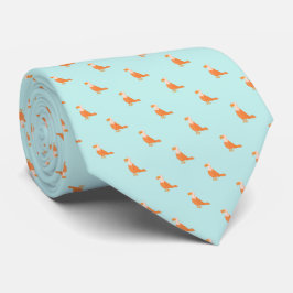Elegant Ljust grönt Orange Eagle Seamless Mönster Slips