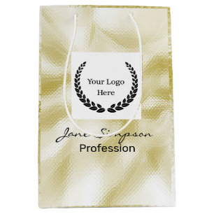 Elegant logotyp guld textur