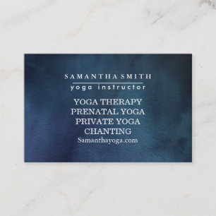 Elegant Logotyp Yoga Meditation Lotus Flowers Visitkort