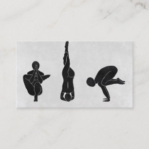 Elegant Logotyp Yoga Visitkort