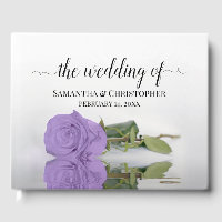 Elegant Long Stemmed Lavender Lila Ro Bröllop