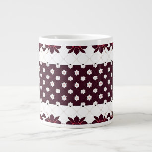 Elegant Lotus Blommig Blomning Sinnesro Jumbo Mugg