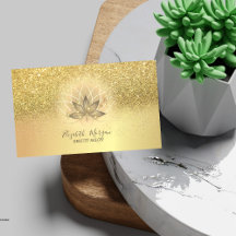 Elegant Lotus Glitter Konfetti Glitter