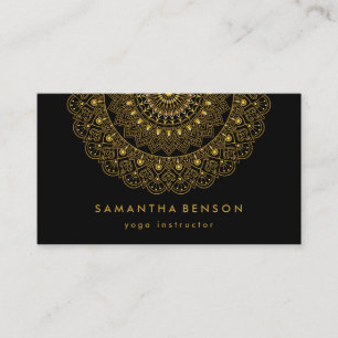 Elegant lotusblomma logotyp Yoga visitkort