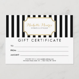 Elegant Luxe Bold Rand Gift Certificate