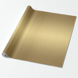 Elegant Luxe Metallic Guld Presentpapper