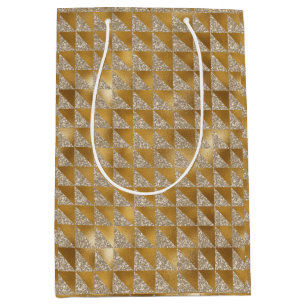 Elegant Luxurij Guld Silver Glitter Gnistra