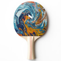 Elegant Luxury Blue Guld Monogram