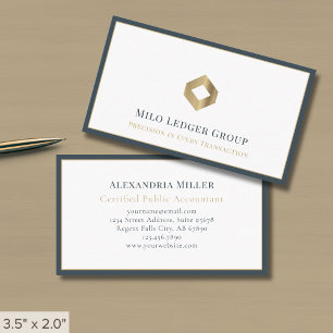 Elegant Luxury Logotyp Visitkort