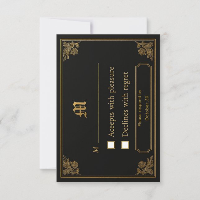Elegant Luxury OSA kort (Framsida)