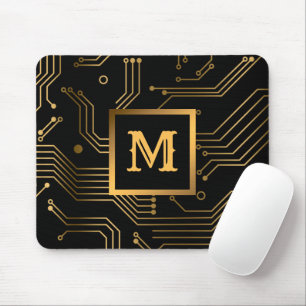 Elegant Luxury Professionell Monogrammed Musmatta