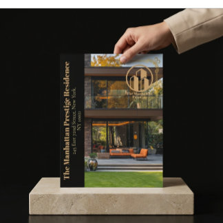 Elegant Luxury Real Estate Photo Property Listing Reklamblad