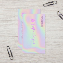 Elegant Luxury Rosa Sweet Holographi