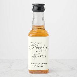 Elegant lyckligtvis allt efter Elfenbenskusten Rom Spritflaskor Etikett