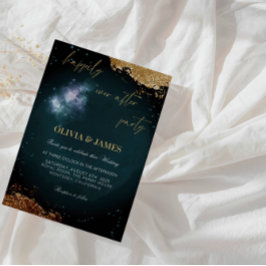 Elegant "Lyckligtvis allt efter Party"-Bröllopsfes Inbjudningar