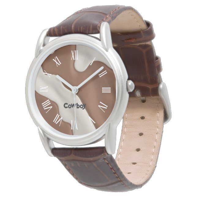 Elegant Lyx Falsk Kownöjd Modern Samling Armbandsur (Vinklad)