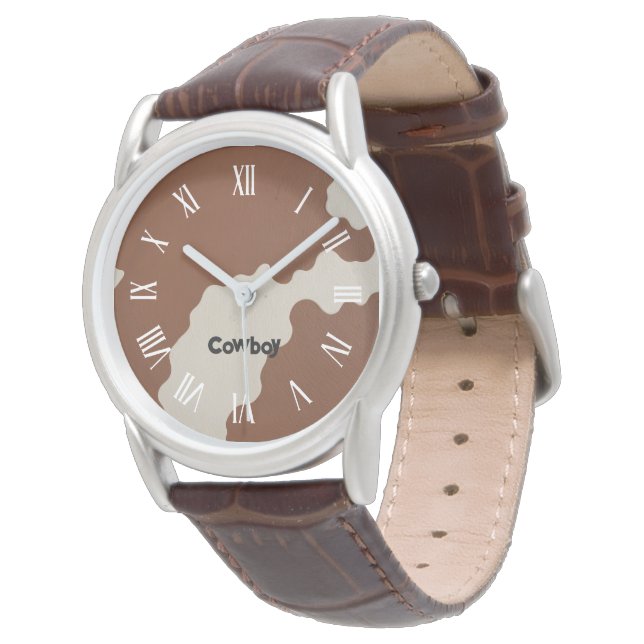 Elegant Lyx Falsk Koxläder Populär Kollektion Armbandsur (Vinklad)