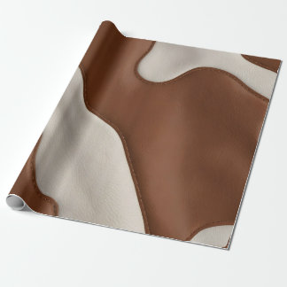 Elegant Lyx Falskt Koxläder Modern Kollektion Presentpapper