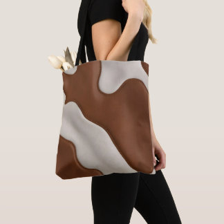 Elegant Lyx Falskt Koxläder Modern Kollektion Tygkasse