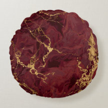 Elegant Lyx Modern Burgunder Guld Marmor