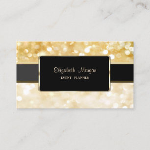 Elegant Lyx Stilfull, Glittrig Bokeh Visitkort