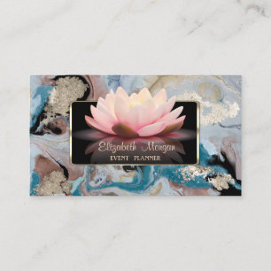 Elegant Lyx Stilfull,Modern,Lotus Marmor Visitkort