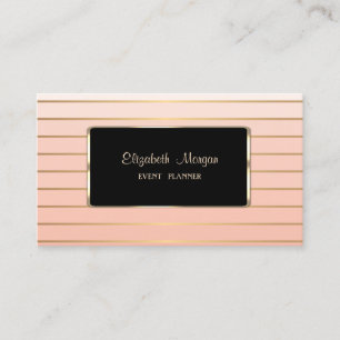 Elegant Lyx Stilfull,Modern,Randig Visitkort