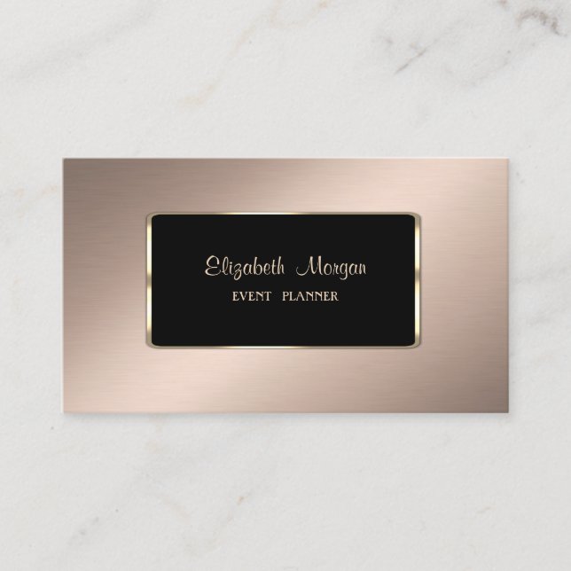 Elegant Lyx Stilfull,Professionell Visitkort (Framsida)