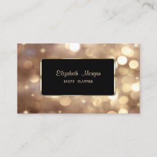 Elegant Lyx Stylfull,Professionell,Bokeh Visitkort