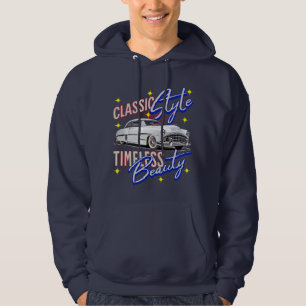 Elegant Lyxcoupé Klassisk Stil Tidlös Design Hoodie