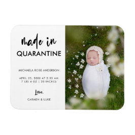 Elegant Made in Quarantine Lodrät Newborn Baby Magnet