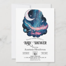 Elegant Magic Stars Baby Shower